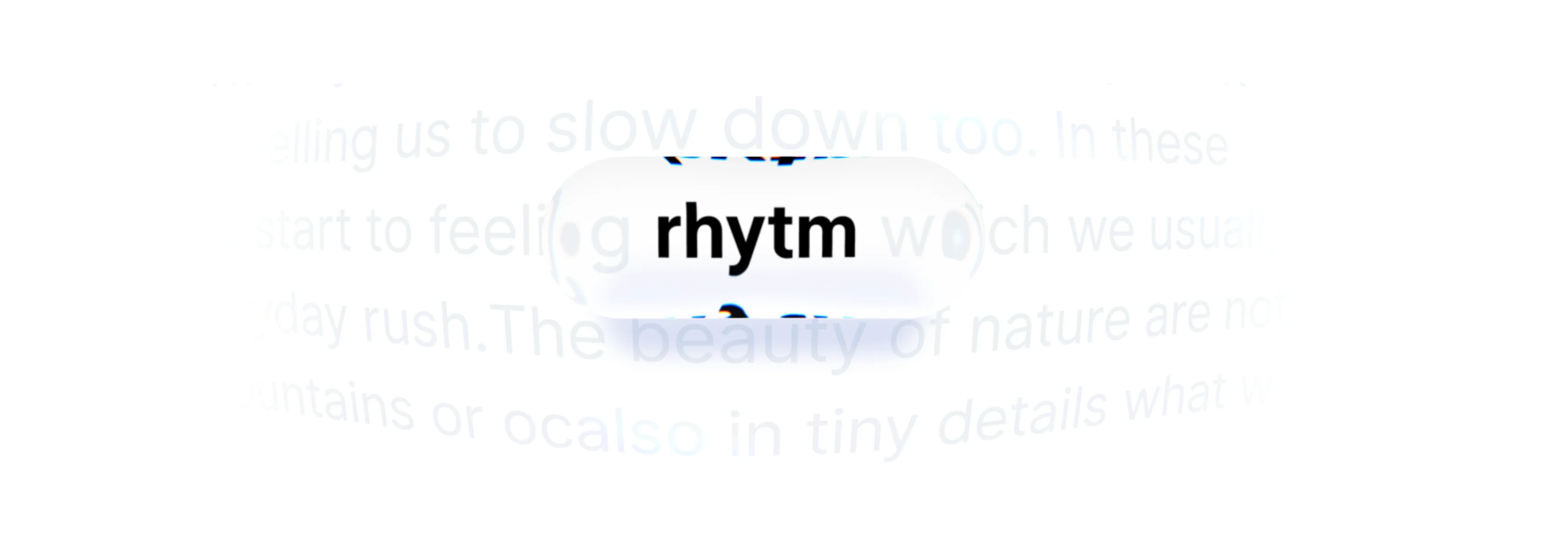 Wordfully shows the dictionary definition of “rhythm” instantly while you write.